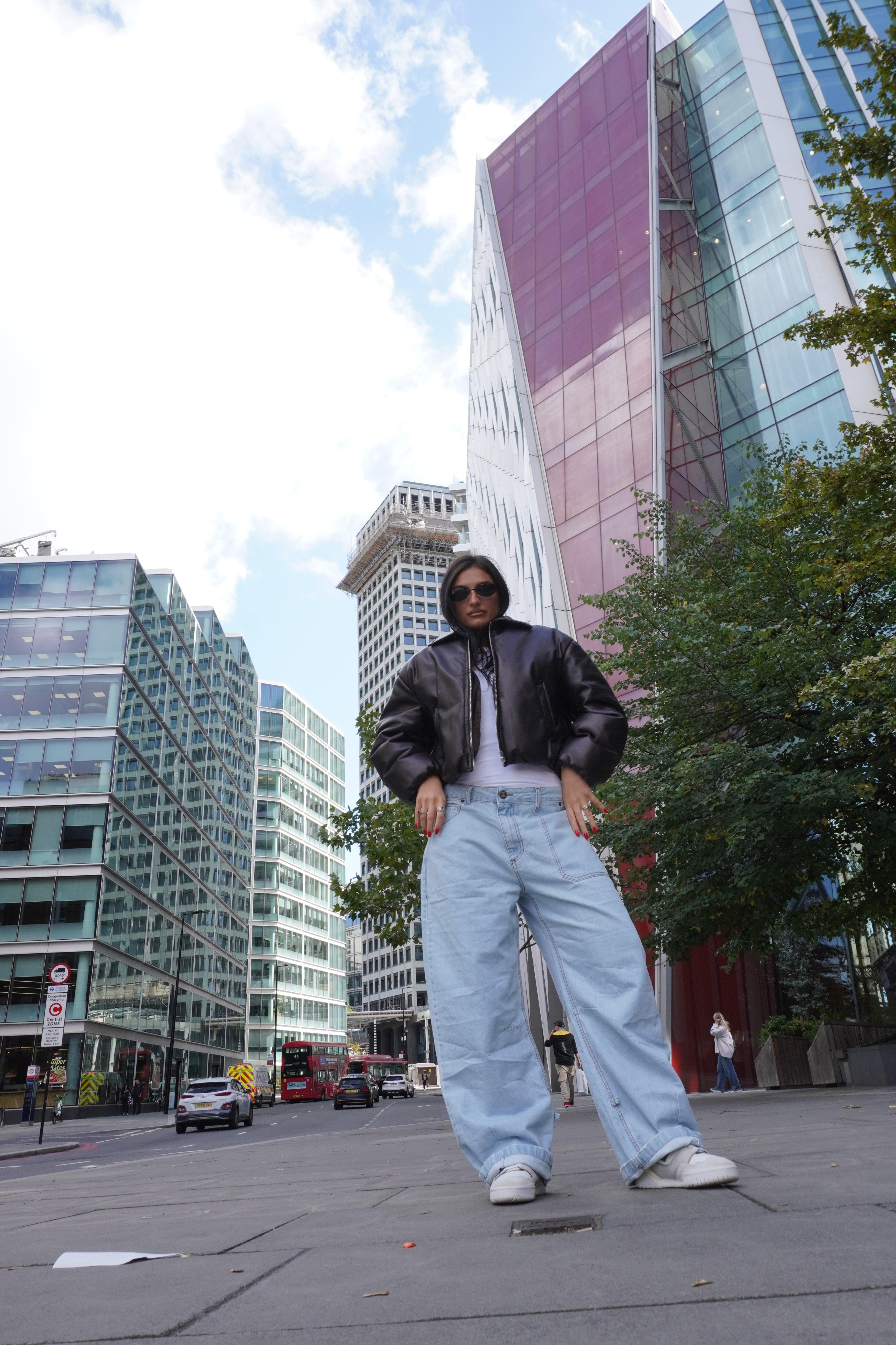 Denim Bbaggy bleached LND