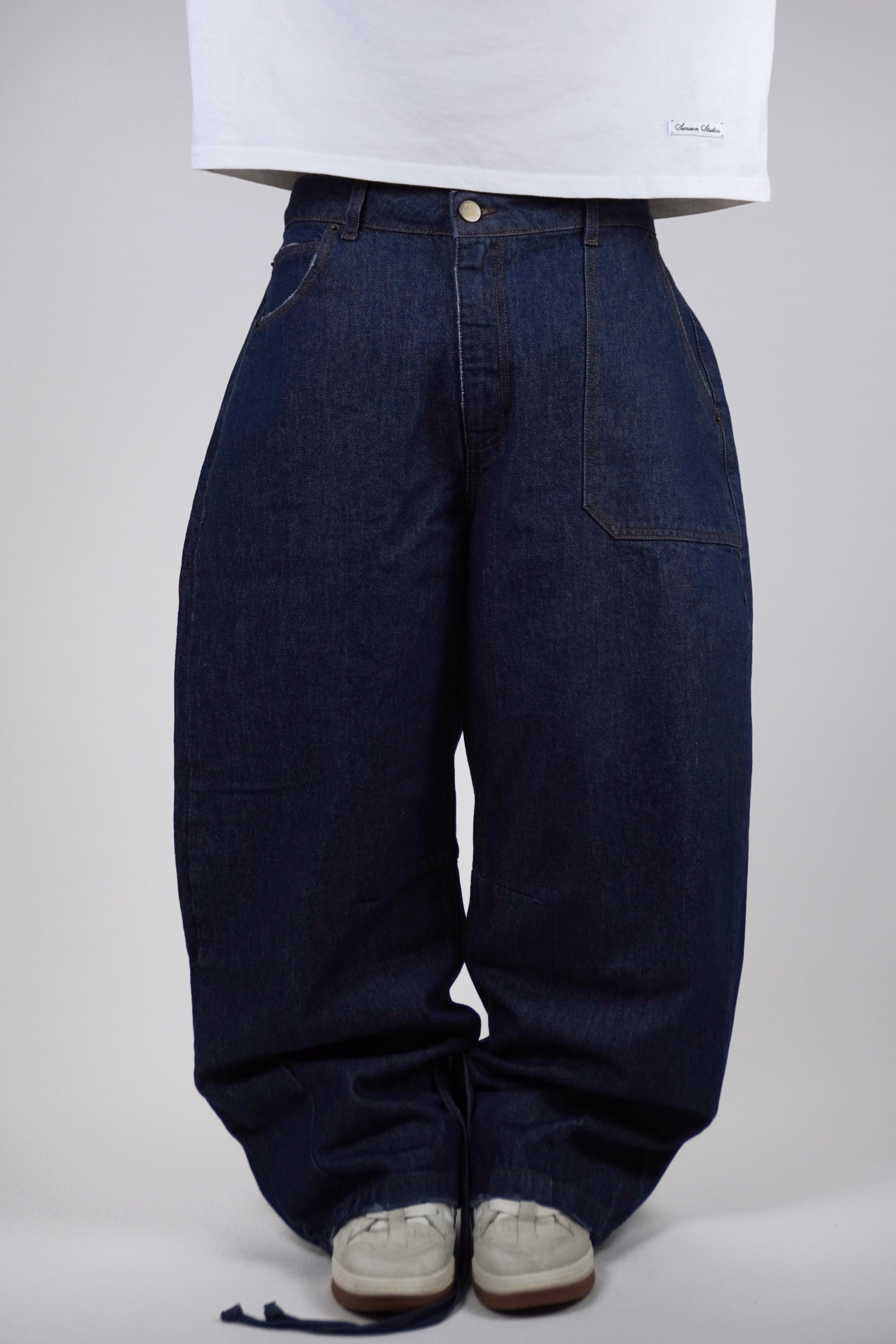Jeans Bbaggy raw blue LND