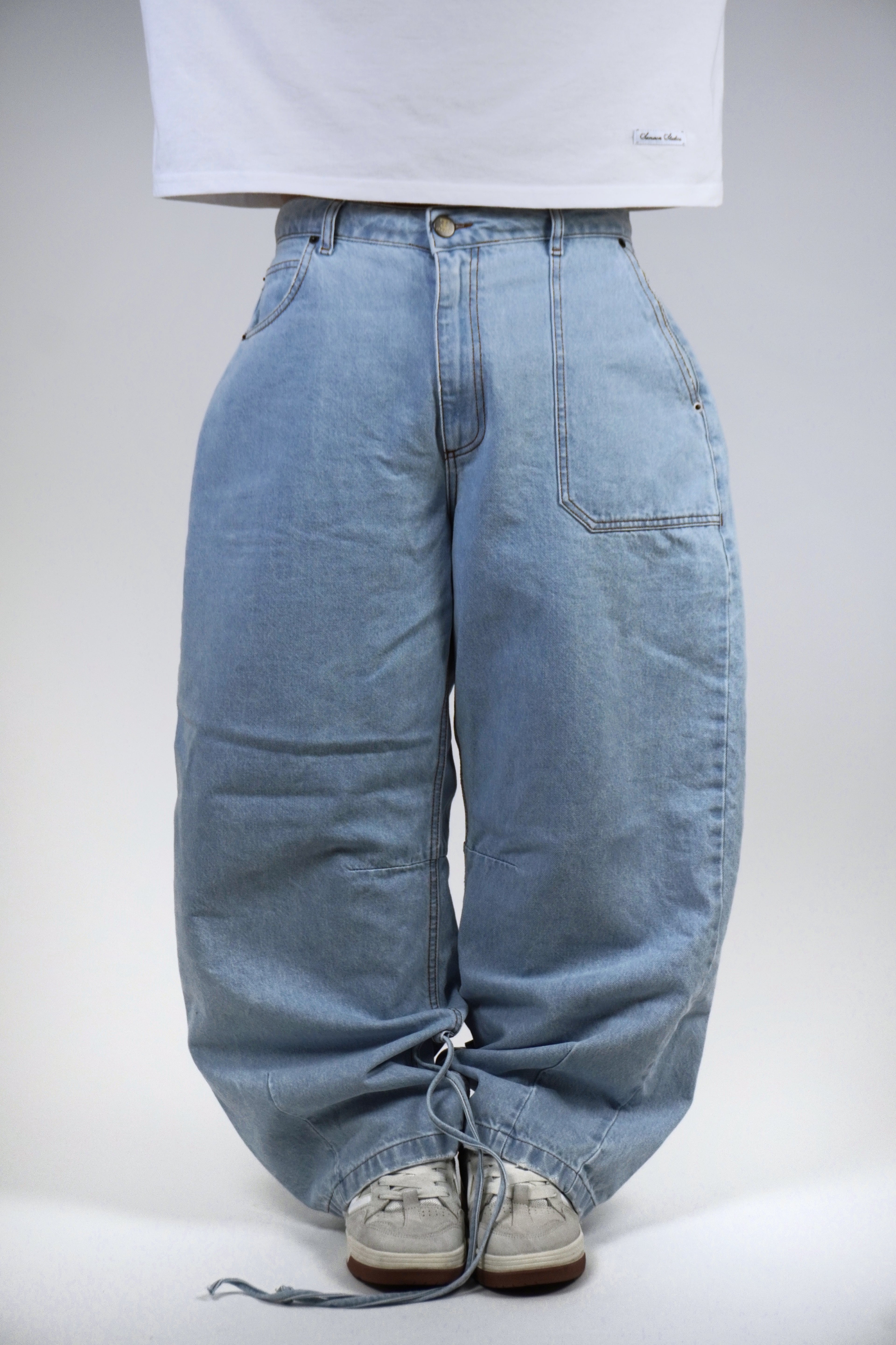 Jeans Bbaggy bleached LND