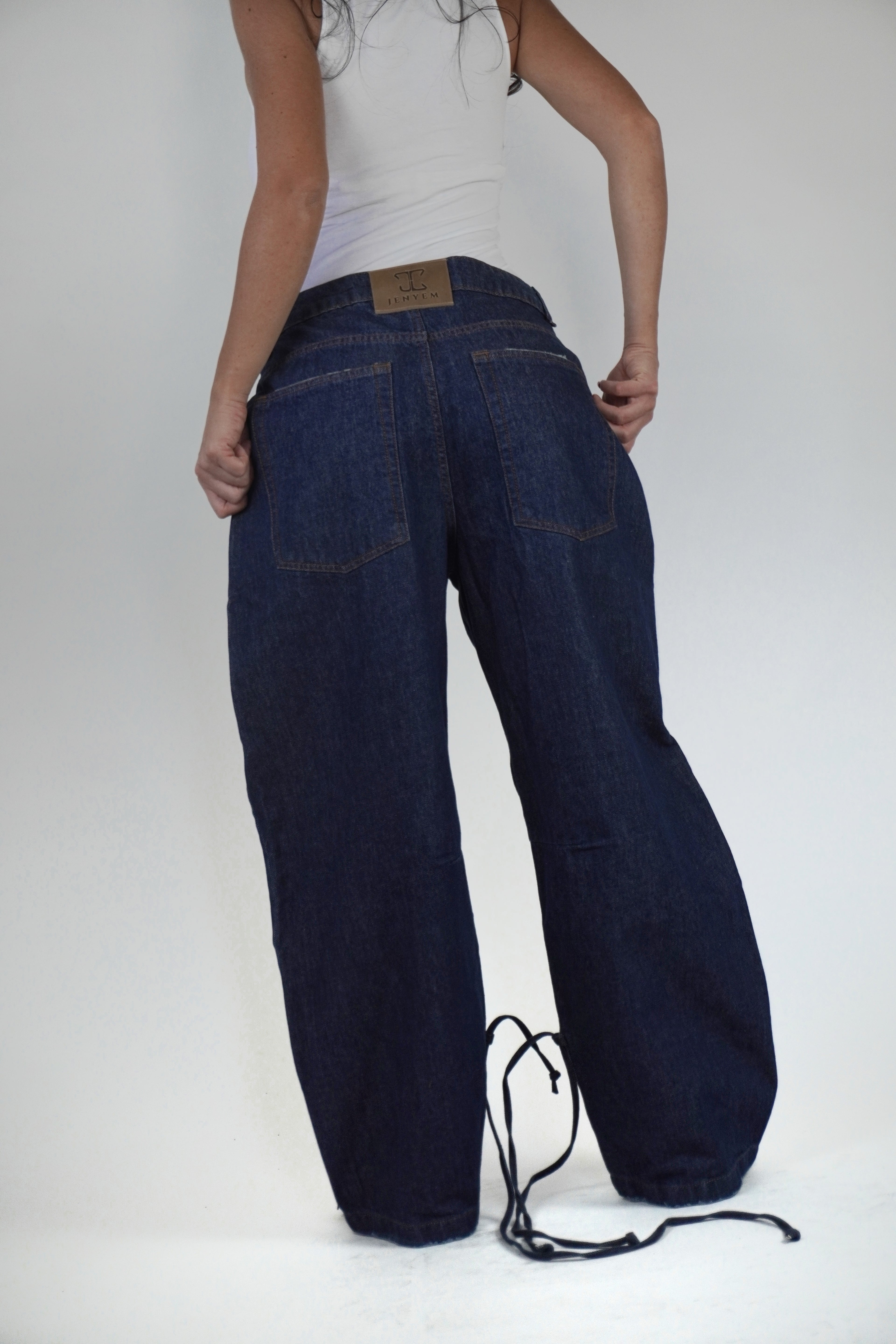 Jeans Bbaggy raw blue LND