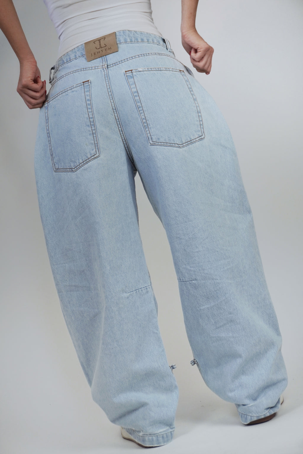 Jeans Bbaggy bleached LND